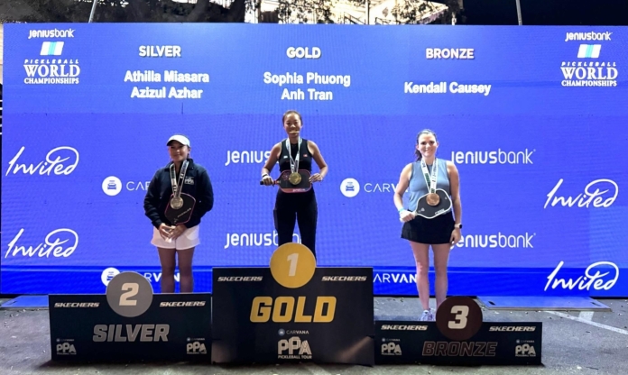 Phương Anh vô địch giải Pickleball danh giá nhất hành tinh