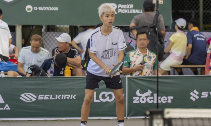 Tay vợt nhí Việt Nam gây chấn động Pickleball thế giới với tấm huy chương Bạc U14