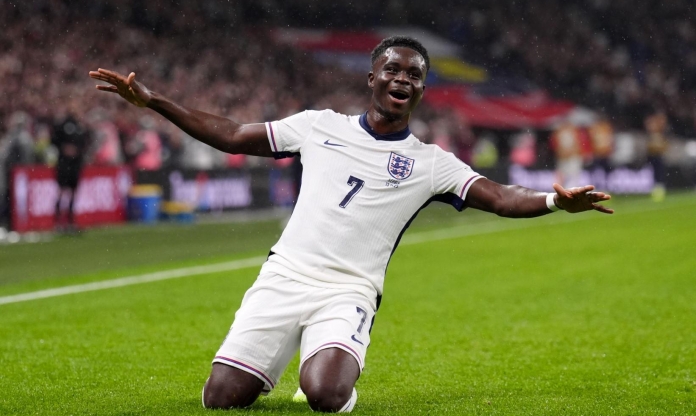 Saka nổ súng, ĐT Anh tiếp tục mạch toàn thắng tại vòng loại World Cup