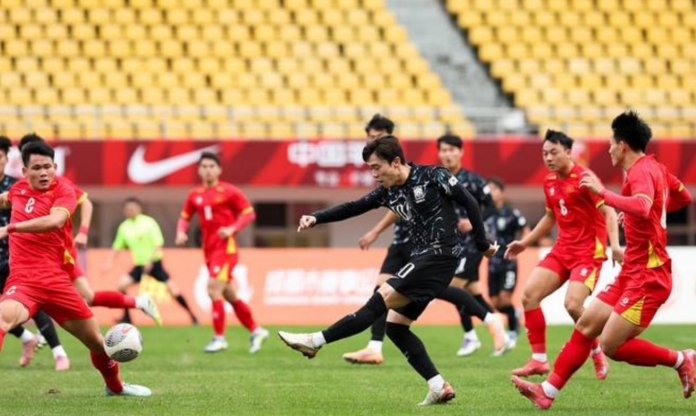 Truyền thông Trung Quốc dậy sóng khi U22 Việt Nam để thua Hàn Quốc