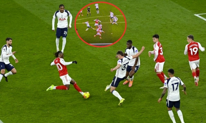 Tranh cãi dữ dội trận Arsenal vs Tottenham