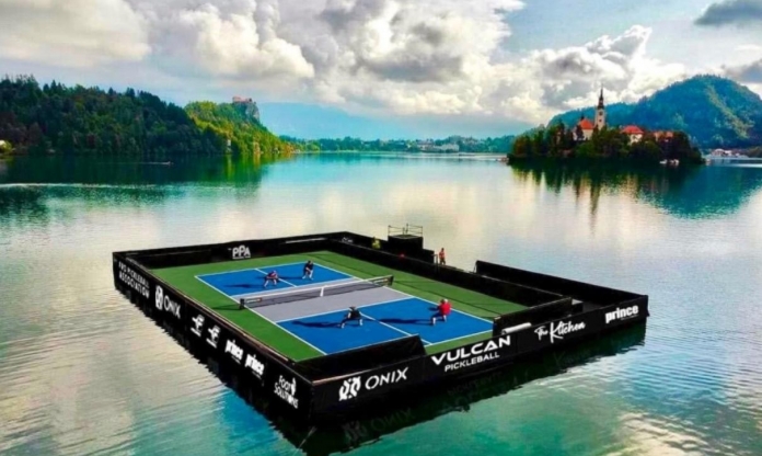 Tuyệt tác sân pickleball nổi của siêu sao NBA gây sốt toàn cầu vì đẹp đến nghẹt thở