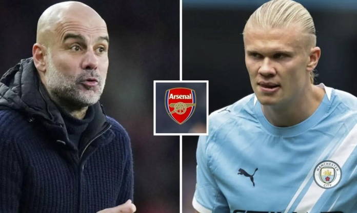 Pep Guardiola cảnh báo Arsenal sau màn lập kỷ lục điên rồ của Haaland