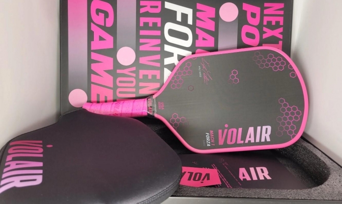 Review vợt Volair Mach 1 Forza: Vũ khí xoáy bóng đang khiến dân pickleball mê mẩn