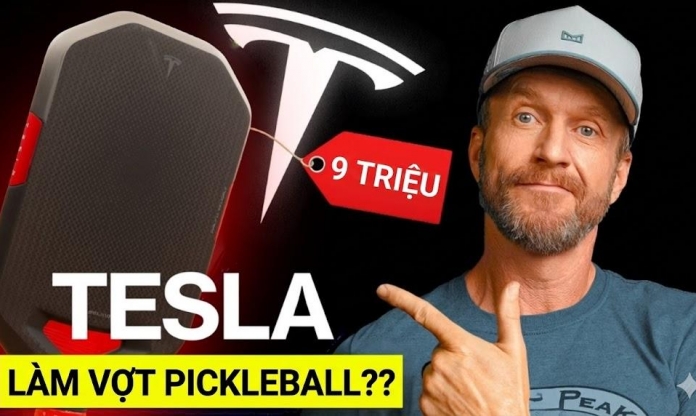 Review vợt pickleball của Tesla: Cây vợt hot nhất MXH hiện nay