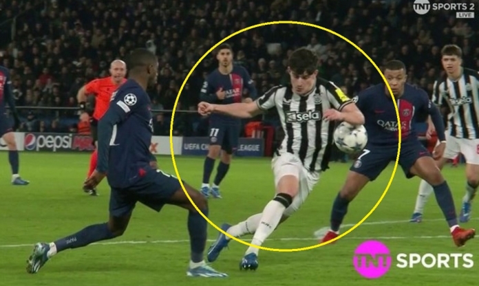 Bùng nổ tranh cãi về quả penalty ở phút 90+8 của PSG