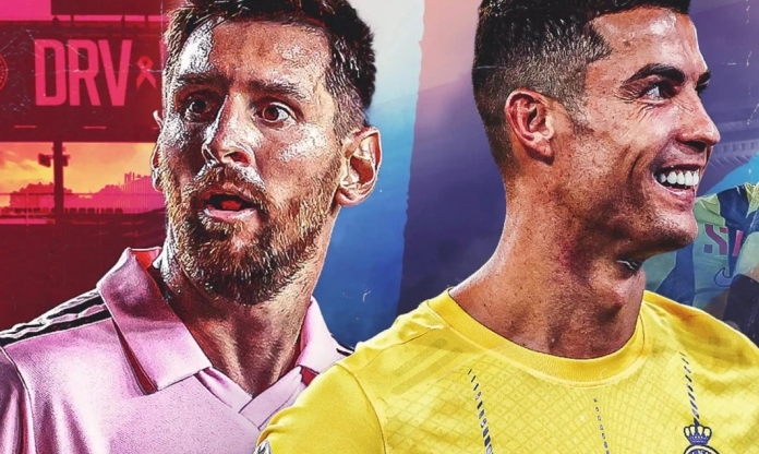 Đội của Ronaldo vùi dập Messi và Inter Miami 6 bàn không gỡ