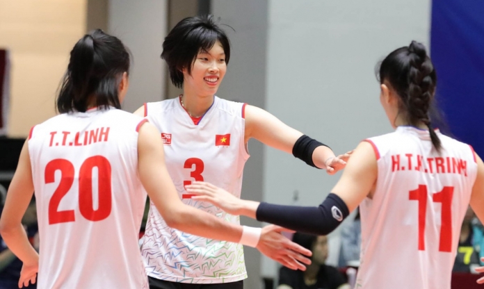 Bóng chuyền nữ Việt Nam quyết tâm bảo vệ chức vô địch AVC Challenge Cup 2024
