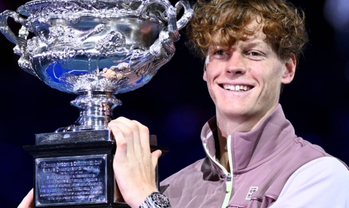 Jannik Sinner tự tin đối mặt áp lực sau khi vô địch Grand Slam