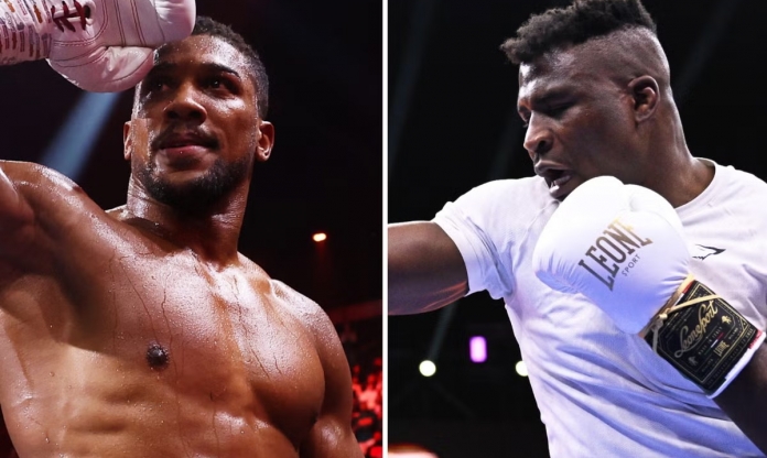 Huyền thoại UFC dự đoán táo bạo về trận đấu giữa Anthony Joshua và Francis Ngannou