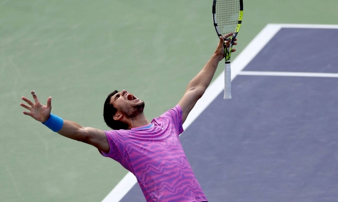 Alcaraz gỡ bỏ 'gánh nặng' sau khi vô địch Indian Wells 2024