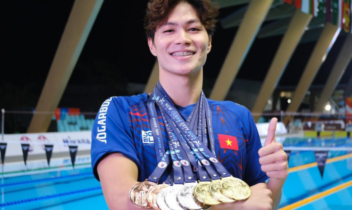 Kình ngư Việt Nam tiếp tục phá kỷ lục tại vòng loại Olympic Paris 2024
