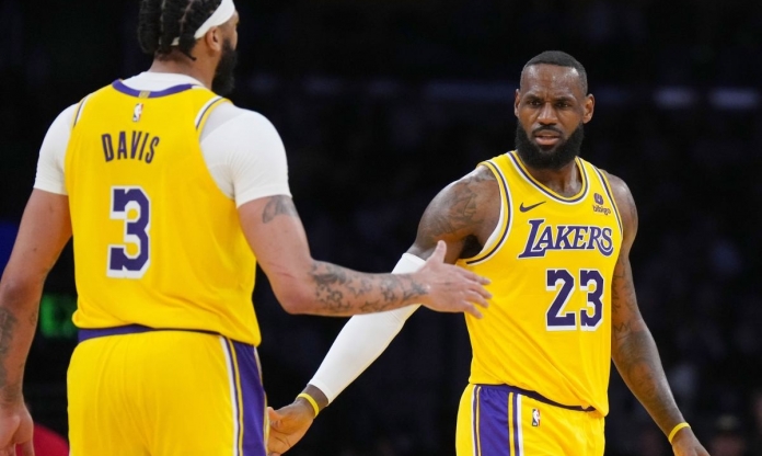 Siêu sao bóng rổ LeBron James đưa Lakers vào NBA Playoffs 2024