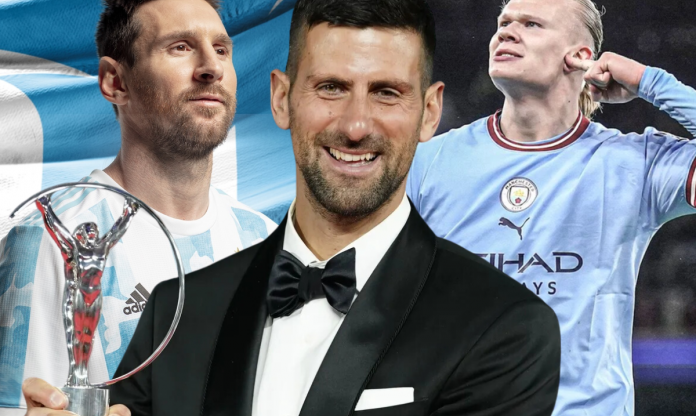 Đánh bại Messi và Haalaand, Djokovic lập kỷ lục tại 'Oscar thể thao'