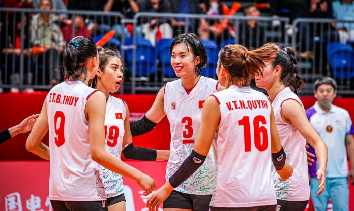 Thanh Thúy ghi điểm 'như máy', bóng chuyền nữ Việt Nam tạo kỳ tích tại sự kiện thể thao đình đám châu lục