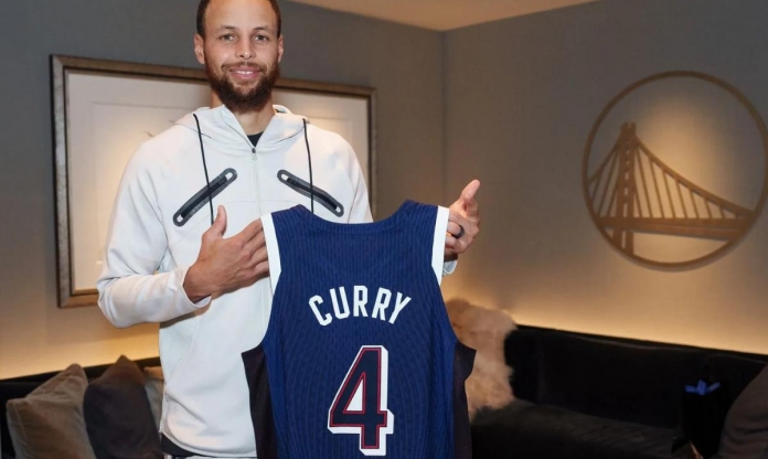 Stephen Curry phấn khích trong lần đầu tiên tham dự Olympic