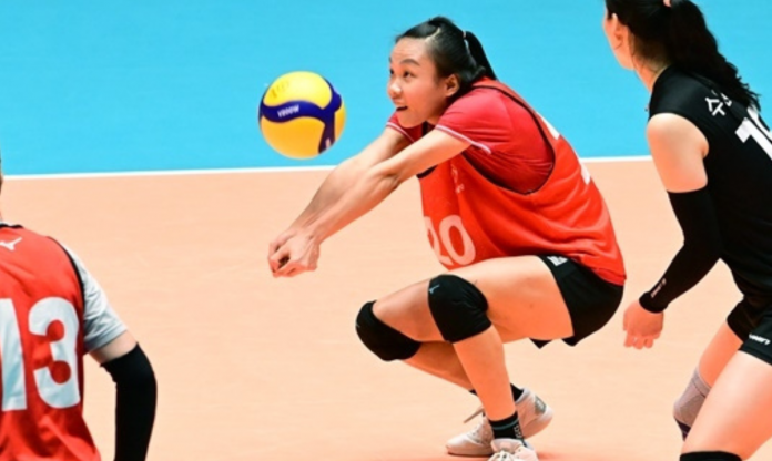 Trần Tú Linh được chuyên gia bóng chuyền Hàn Quốc chú ý