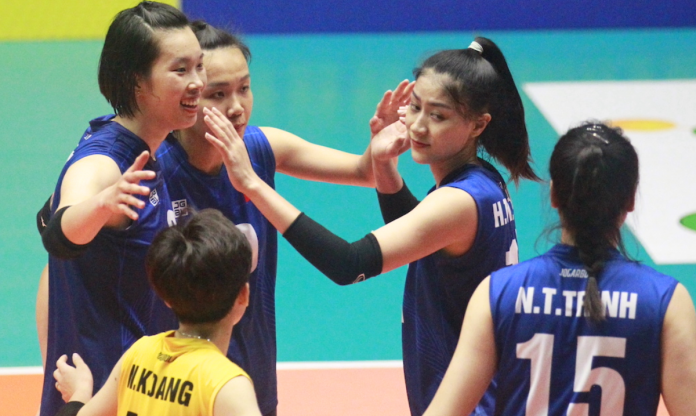 Tuyển bóng chuyền nữ Việt Nam gặp khó tại AVC Challenge Cup 2024