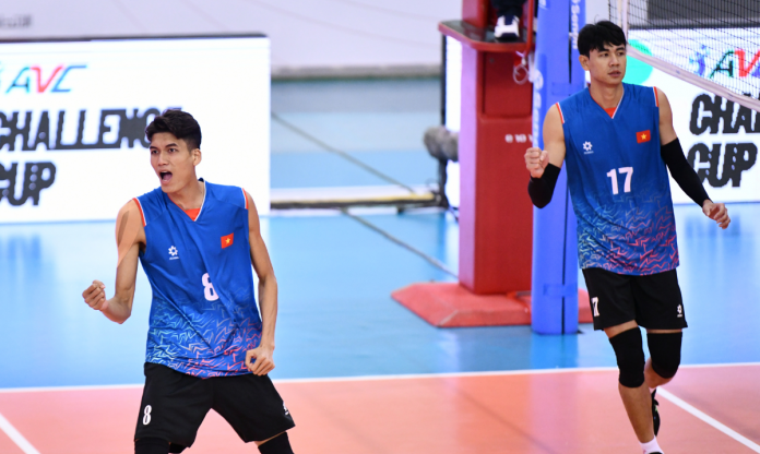Việt Nam vào tứ kết bóng chuyền AVC Challenge Cup 2024