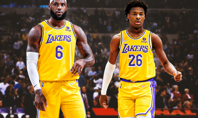 Bronny James gia nhập Lakers, cùng 'ông bố' siêu sao làm nên lịch sử NBA