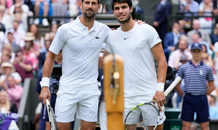 Alcaraz ca ngợi Djokovic trước thềm Wimbledon