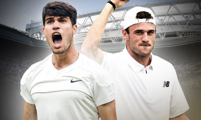 Ngược dòng vất vả, Alcaraz hẹn Medvedev ở bán kết Wimbledon
