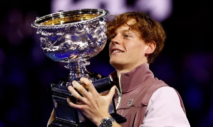 Jannik Sinner tiếp tục là tay vợt được yêu thích nhất năm 2024
