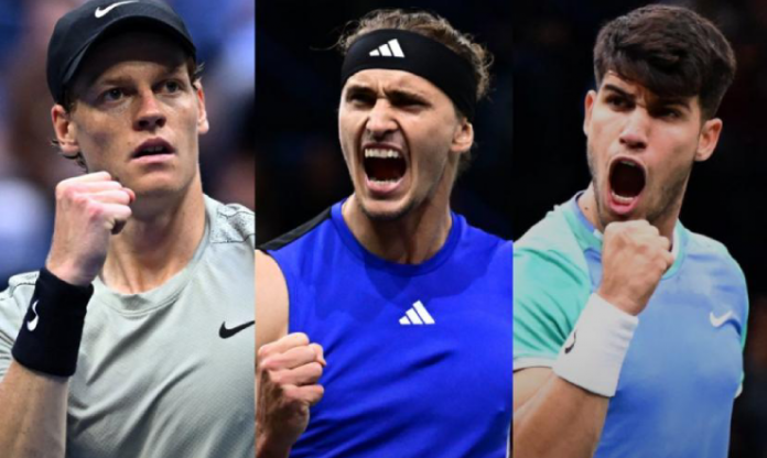 Zverev bứt tốc, Sinner vẫn giữ vững ngôi vương làng quần vợt