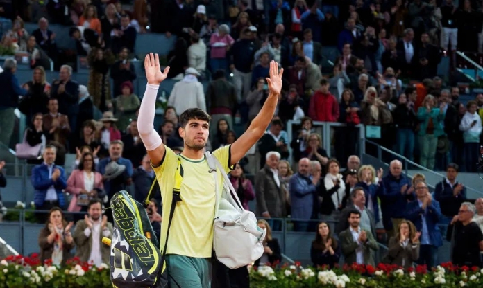 Alcaraz rút lui khỏi Madrid Open 2025