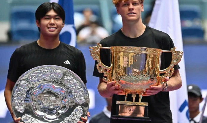 Jannik Sinner ấn tượng với tay vợt gốc Việt Learner Tien