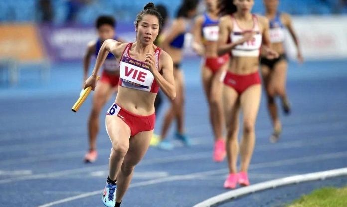 Các tuyển thủ điền kinh 4x400m nữ Việt Nam kết thúc tập huấn tại Pháp