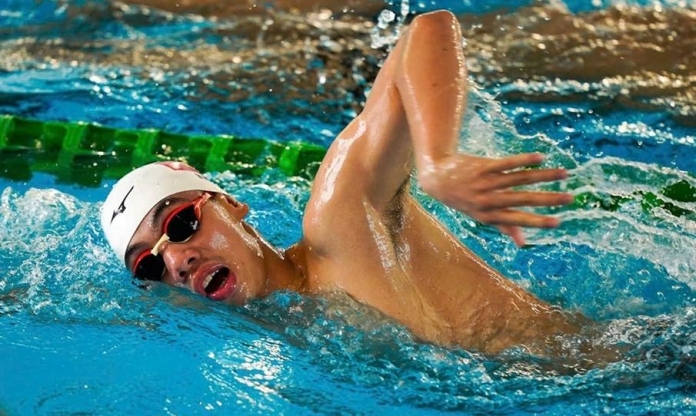 Kình ngư Nguyễn Huy Hoàng sang Trung Quốc tập huấn