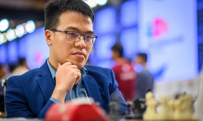 Lê Quang Liêm chưa có được chiến thắng tại vòng 4 World Cup cờ vua 2025