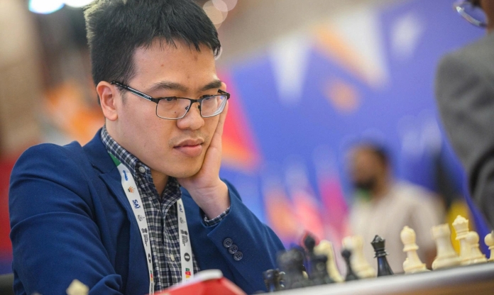 Lê Quang Liêm chia điểm với đối thủ tại vòng 5 World Cup cờ vua