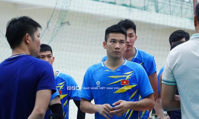 Các tuyển thủ bóng chuyền nam Việt Nam tập trung cao độ cho mục tiêu SEA Games