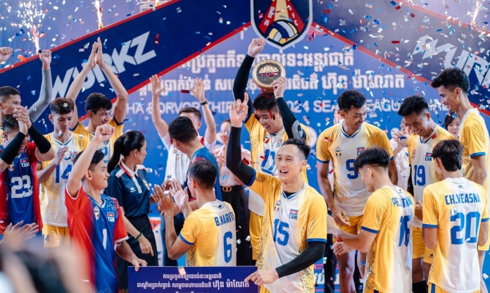 Campuchia tiếp tục rút khỏi môn bóng chuyền SEA Games 33