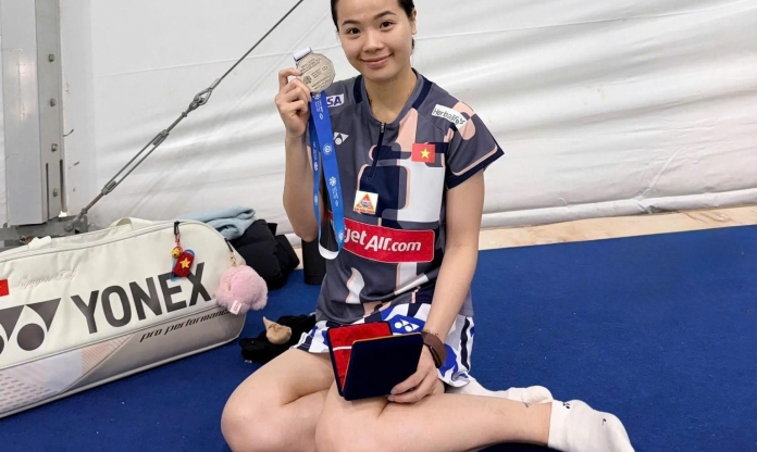 Nguyễn Thùy Linh và tuyển cầu lông Việt Nam lên đường dự SEA Games 33