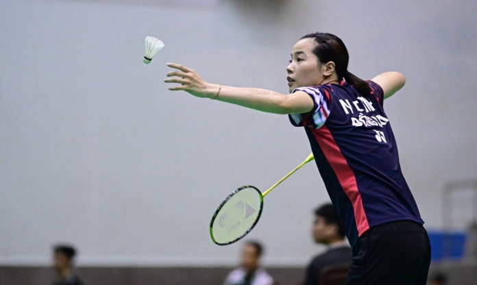 Tay vợt Nguyễn Thùy Linh thắng trận đầu tiên tại SEA Games 33