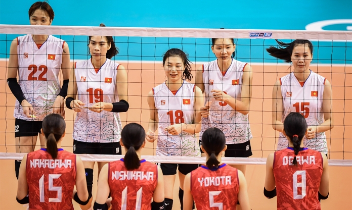 Xác định 2 cặp trận bán kết bóng chuyền nữ ASIAD 19