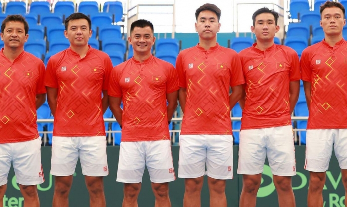 Danh sách đội tuyển tennis Việt Nam vòng loại nhóm II Davis Cup 2024: Lý Hoàng Nam góp mặt