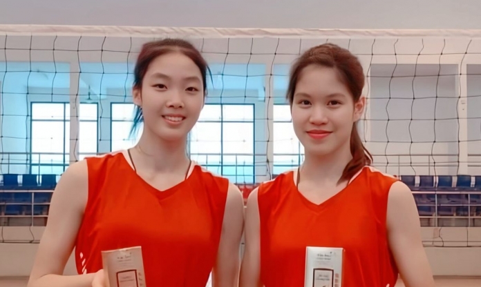 Khủng long bóng chuyền nhí bật đà 3m trình làng ở Cúp Hoa Lư - Bình Điền 2024