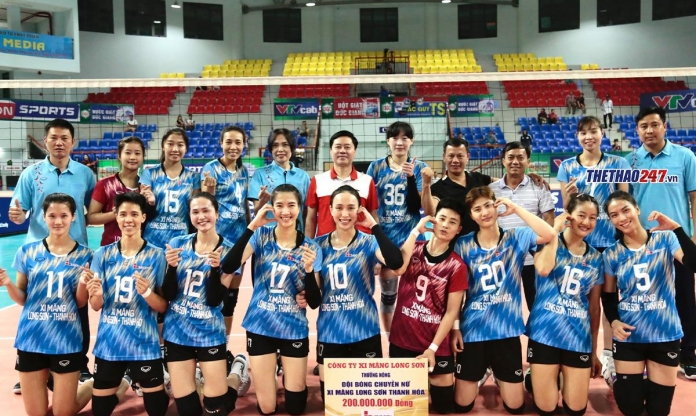 XMLS Thanh Hóa nhận thưởng nóng sau chiến tích tại giải bóng chuyền VĐQG 2024