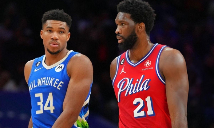 NBA Playoffs 2024: Giannis Antetokounmpo, Joel Embiid đi 'nghỉ mát' sớm