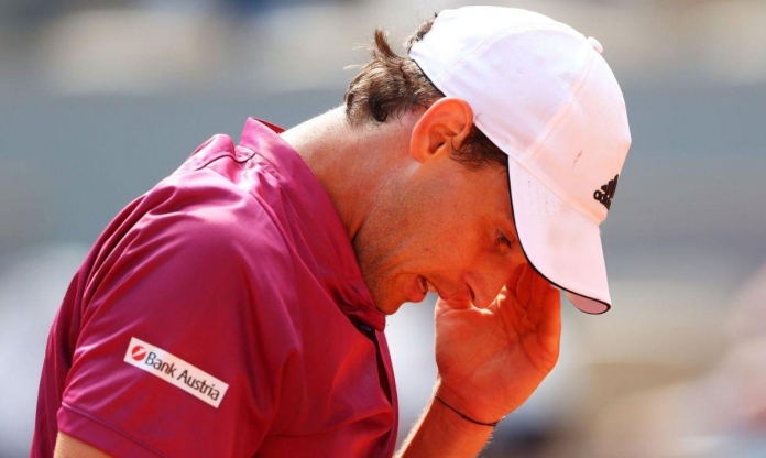 Dominic Thiem không được đặc cách dự Roland Garros 2024