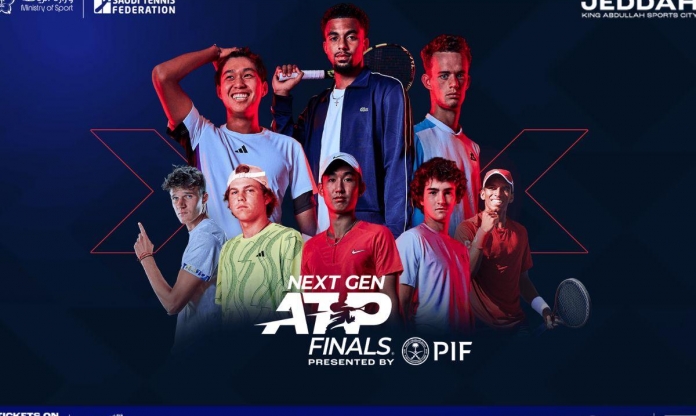 Lịch thi đấu, kết quả tennis Next Gen ATP Finals 2024 mới nhất