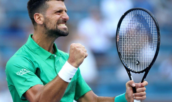 Lọt bán kết Miami Open 2025, Djokovic chính thức vượt mặt Federer