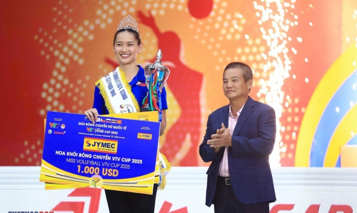 Chiêm ngưỡng nhan sắc 'đỉnh nóc kịch trần' của Leila Cruz - Hoa khôi VTV Cup 2025