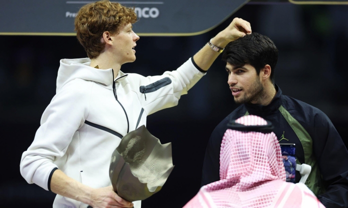 Hạ gọn Djokovic, Sinner hẹn Alcaraz ở chung kết Six Kings Slam 2025