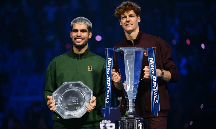 Hạ đẹp Alcaraz, Sinner bảo vệ thành công ngôi vương ATP Finals