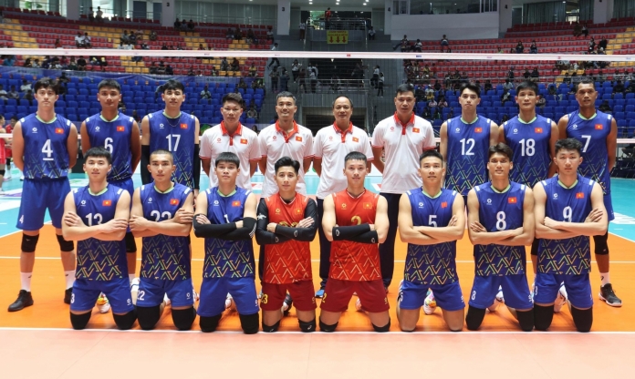 Bóng chuyền nam Việt Nam bị phơi bày điểm yếu trước SEA Games 33